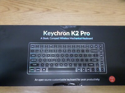 Keychron K2 Pro Wireless Mechanical Keyboard #50 (#8 key does not work)