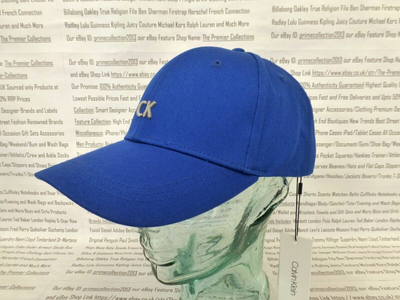 CALVIN KLEIN Baseball Style Cap Mens CK Logo Blue Hat Cotton Sport Caps  BNWT | eBay