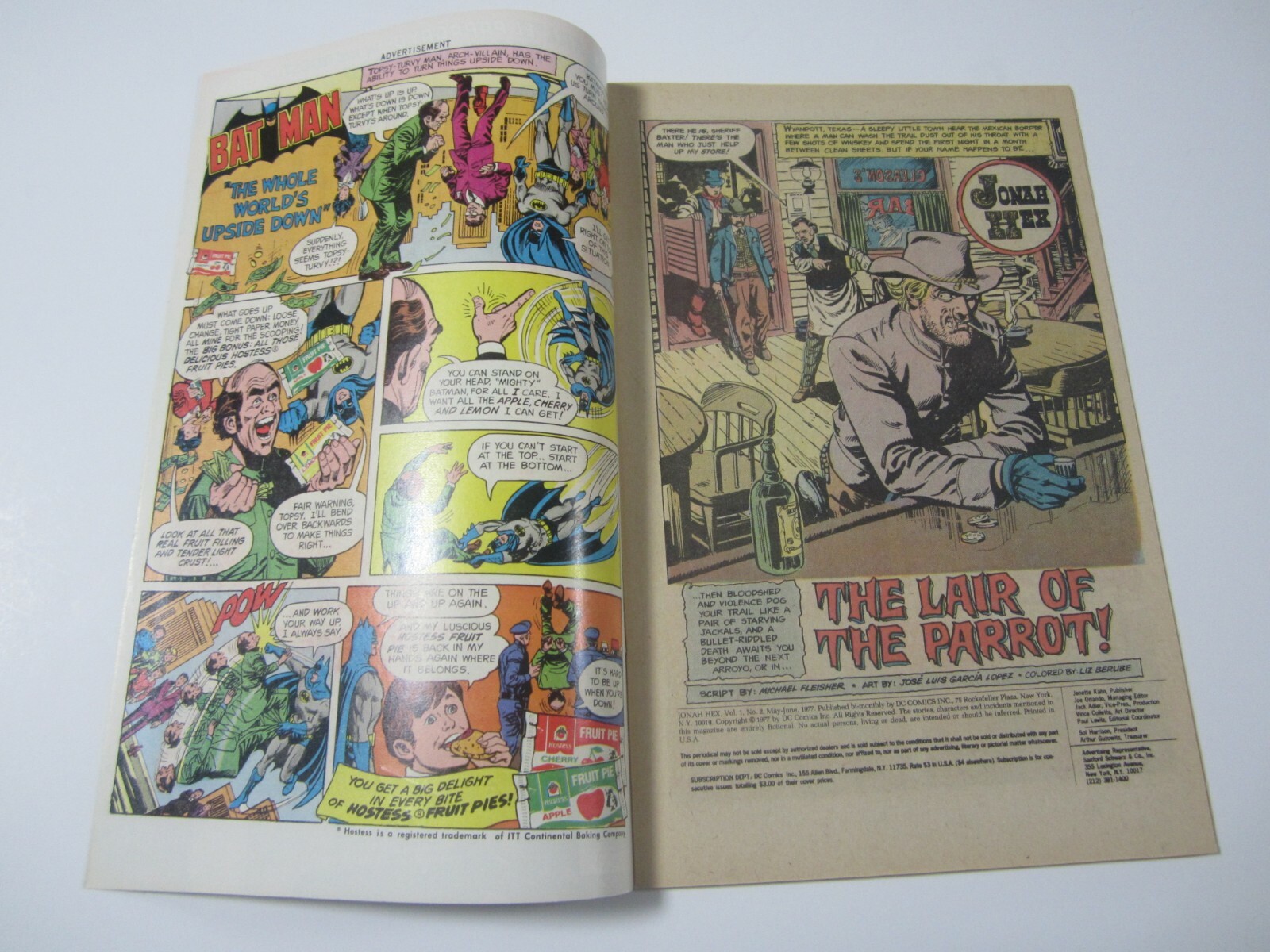JONAH HEX (#2, June 1977, DC) Bronze Age Western Comic Book NM