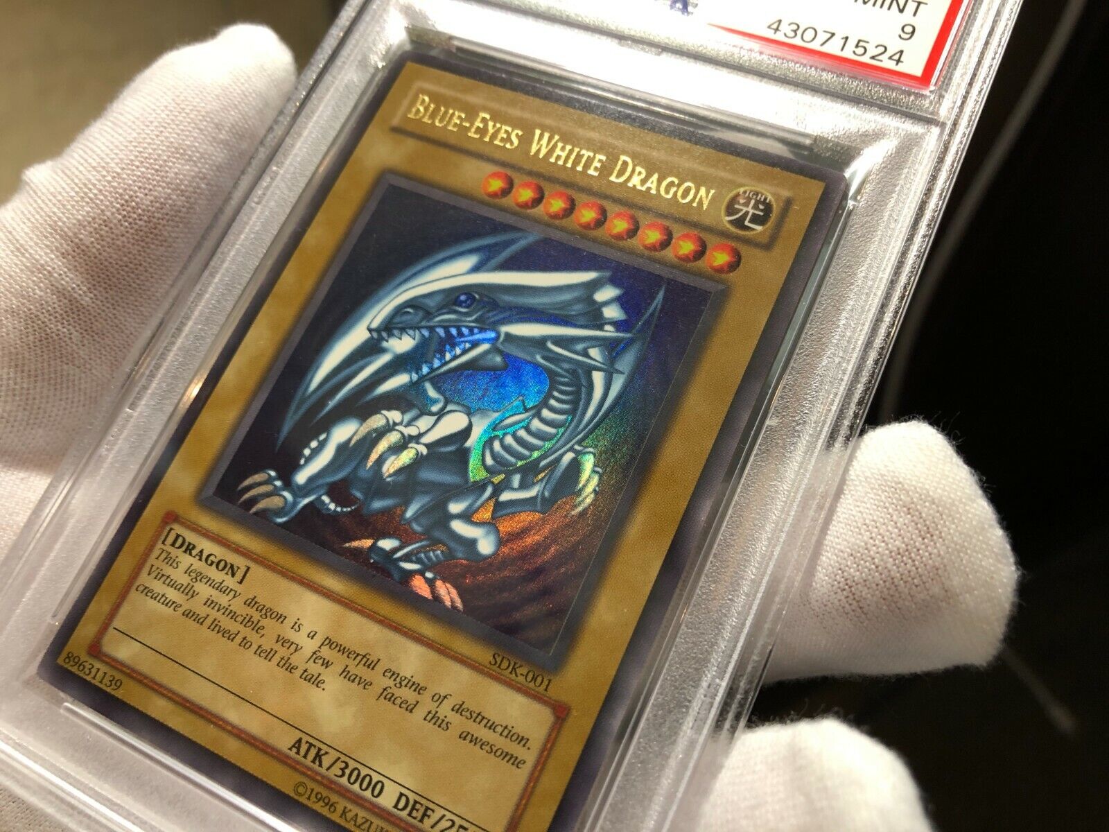 YUGIOH PSA 9 Mint BLUE-EYES WHITE DRAGON SDK-001 Rare | eBay YUGIOH PSA 9 Mint BLUE-EYES WHITE DRAGON SDK-001 Rare | eBay