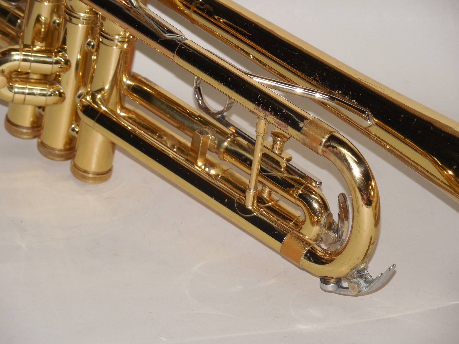 King 601 USA Trumpet w/ Yamaha MP - Great Valves - Ready to Play
