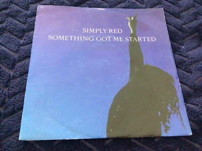 Simply Red Something got me started 7'' vinyl single record