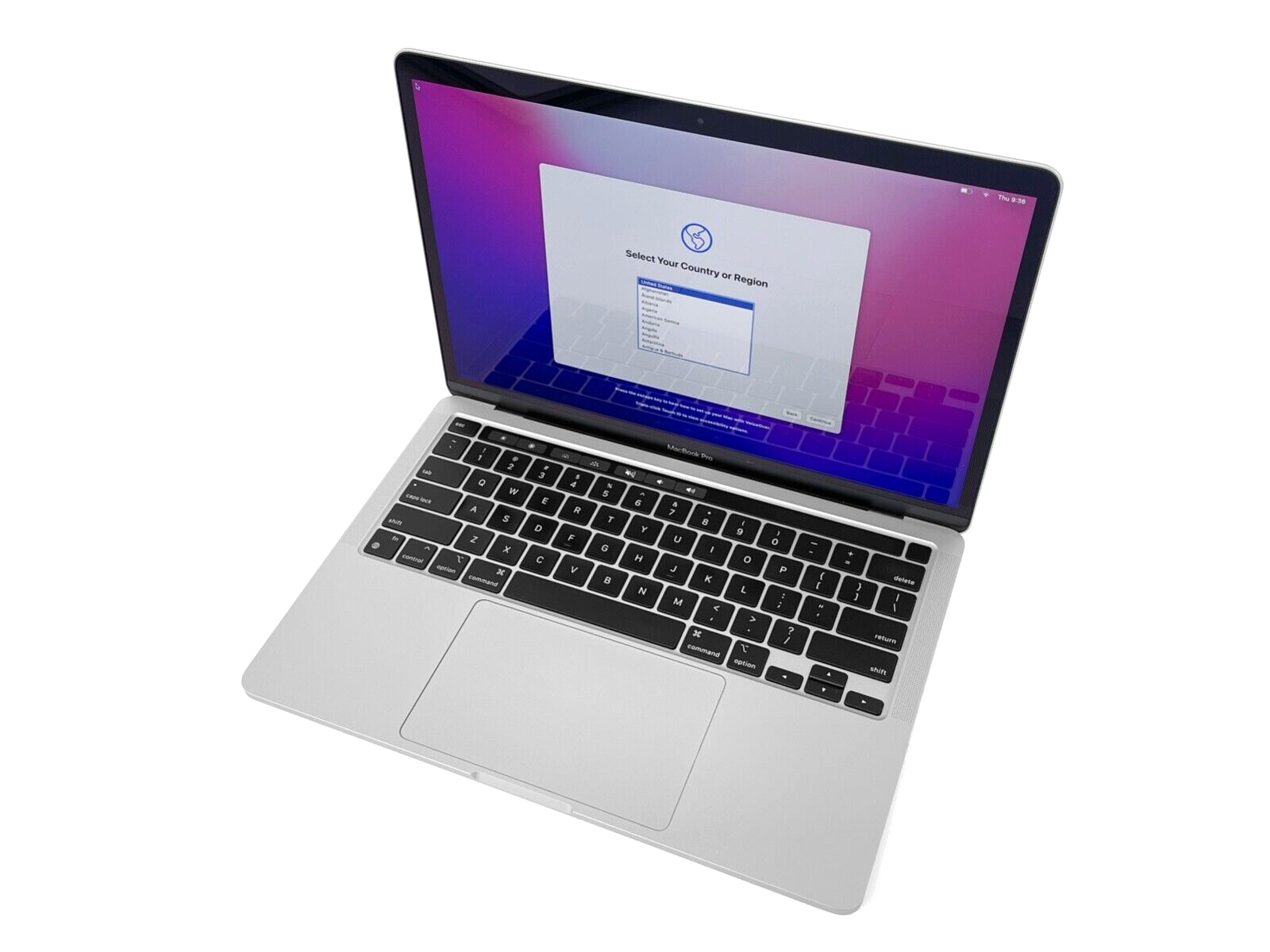 2020 Apple MacBook Pro 13-inch M1 Chip 16GB RAM 1TB SSD Silver - Good 2020 Apple MacBook Pro 13-inch M1 Chip 16GB RAM 1TB SSD Silver - Good