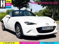2019 Mazda MX-5 1.5 SKYACTIV-G SE+ Convertible 2dr Petrol Manual Euro 6 (132 ps)
