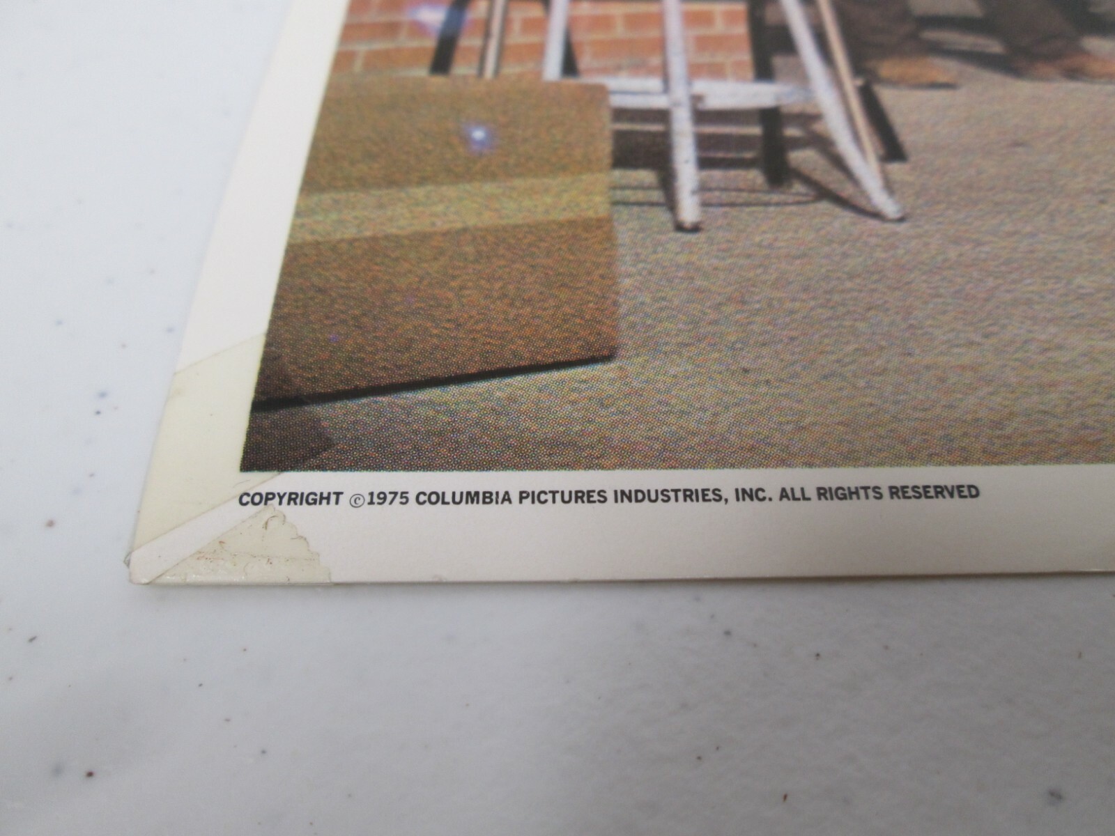 Vtg Original 1975 Lobby Card White Line Fever Slim Pickens Jan Michael Vincent 8