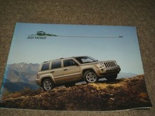 OEM 2008 Jeep Patriot Sales Dealership Brochure Manual Booklet Book | eBay