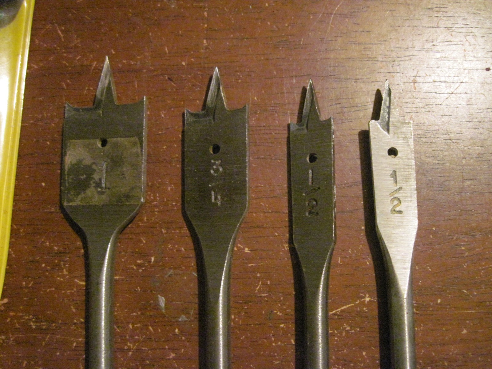 Set of 3 IRWIN Speedbor 2000 Bits in Plastic Pack, 1