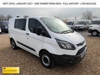 2018 Ford Transit Custom 2.0 TDCi 270 Trend Panel Van 5dr Diesel Manual L1 H1 (1