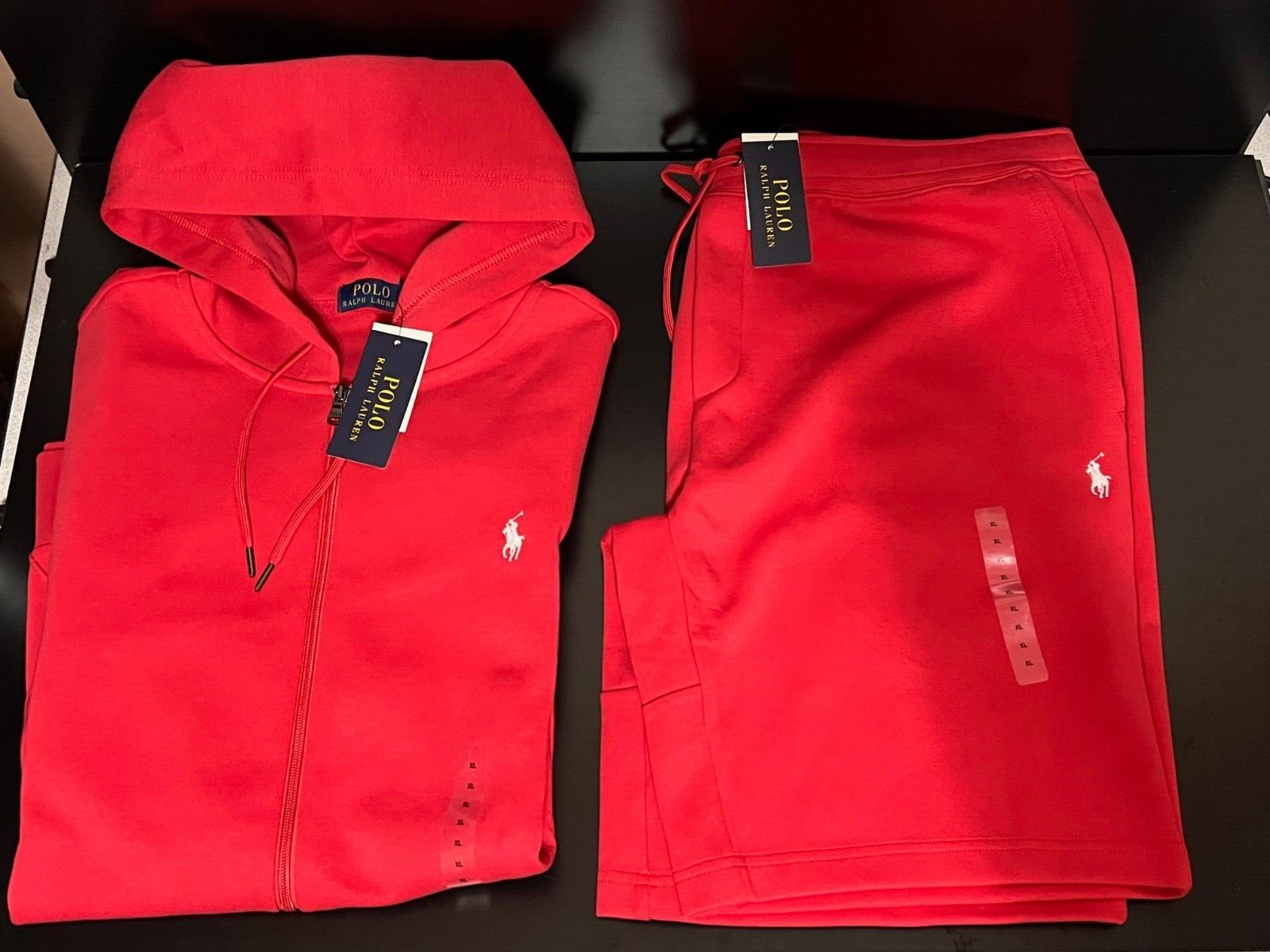Ralph lauren red tracksuit new arrivals
