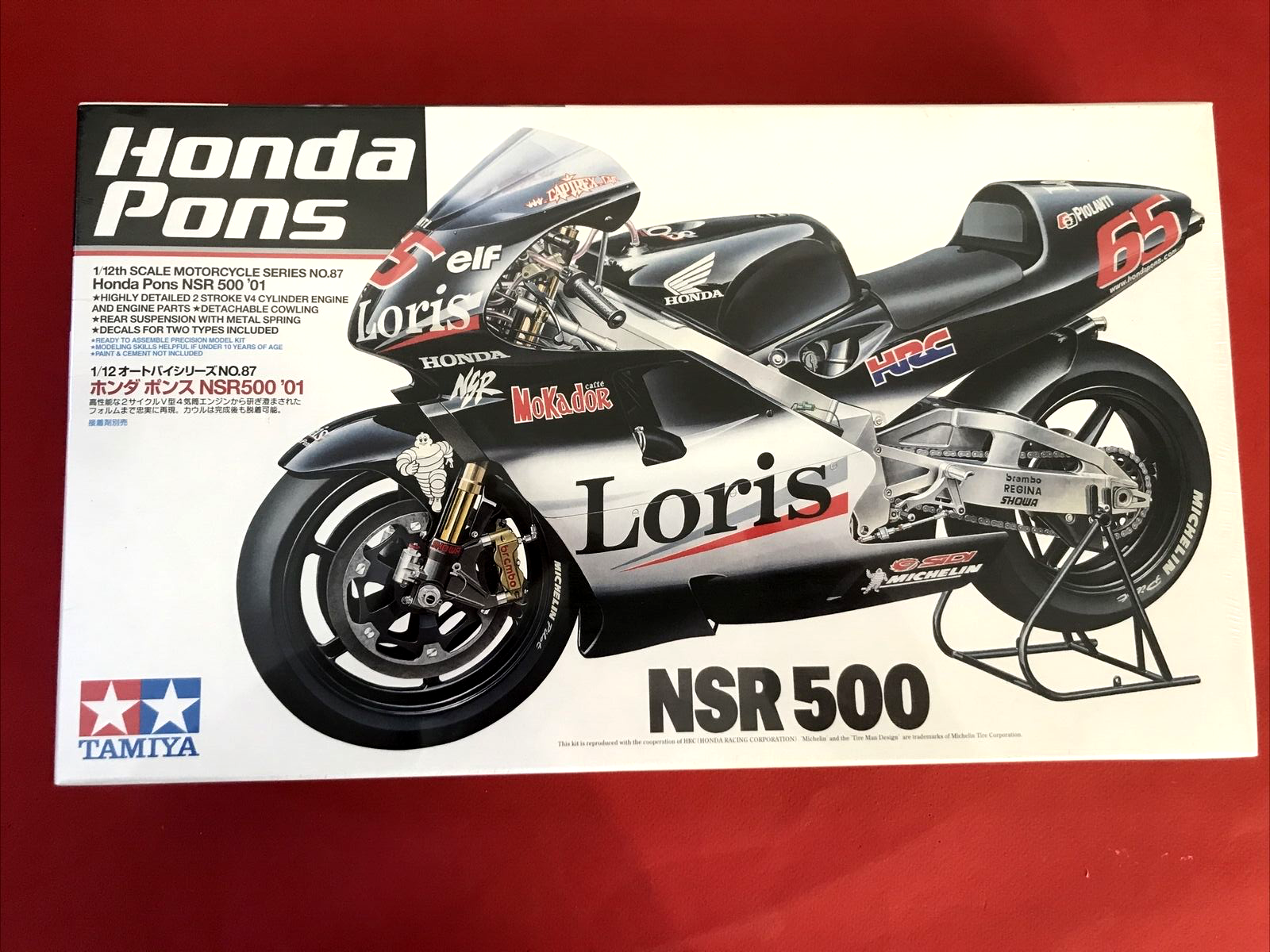 Tamiya 14087, Honda Pons NSR500 '01, 1:12, FACTORY SEALED | eBay
