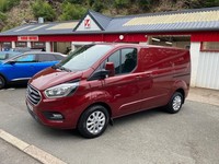 2021 Ford Transit Custom 2.0 EcoBlue Limited 130ps 300 Kapoor Red Low Mileage