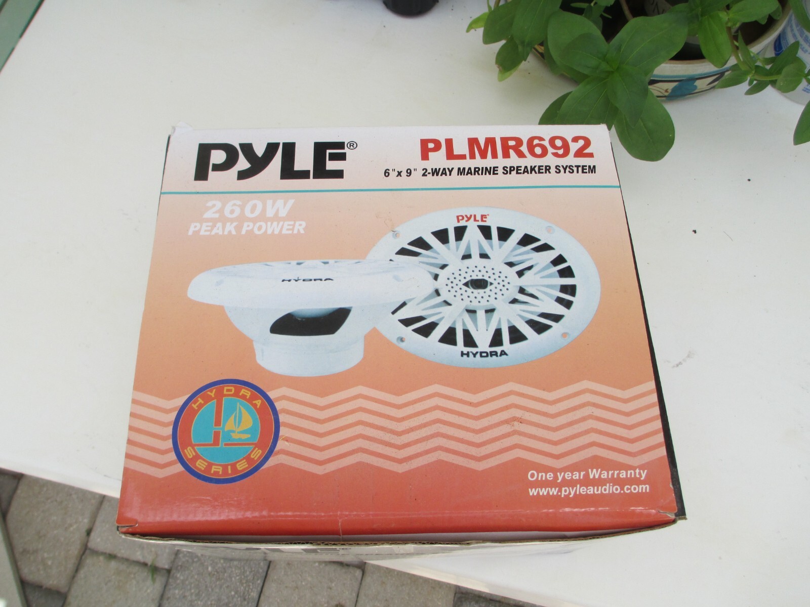 Pyle PLMR692 6 x 9 Inch 260 Watt Water Resistant Marine Spea