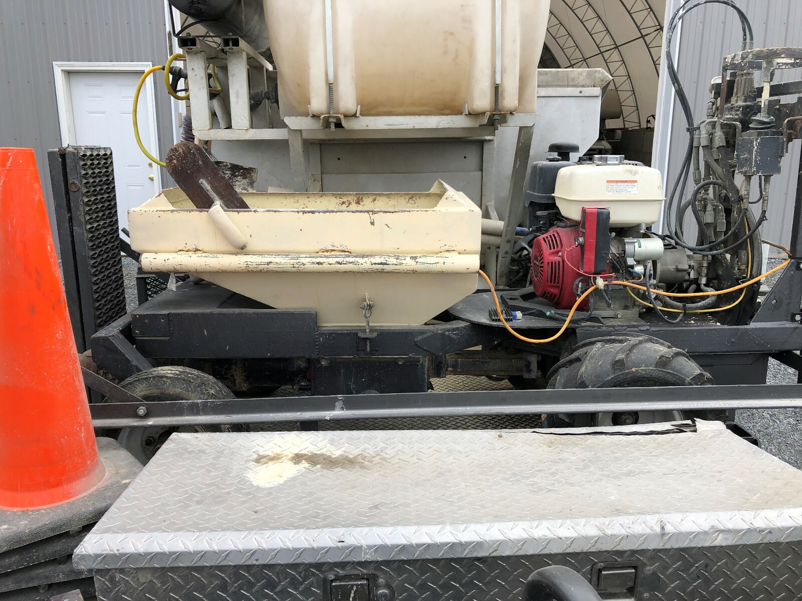 HMI Slabjack Concrete Pump with Trailer