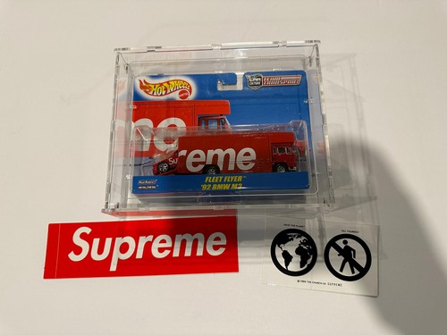 Supreme Car Culture Team Transport 1992 Bmw M3 Fleet Flyer W/ Sticker
