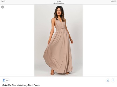 Pink multiway maxi dress 2025