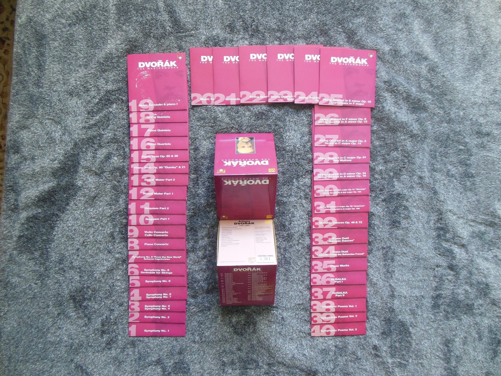 Antonín Dvorák: The Masterworks - 40 CD Box Set by Brilliant