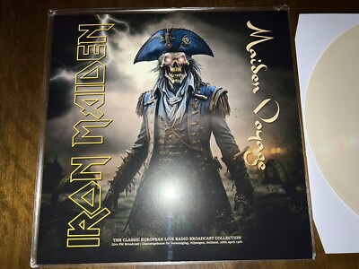 IRON MAIDEN RARE MAIDEN VOYAGE  1981 EUROPEAN TOUR RADIO BROADCAST TOP EDGE WEAR