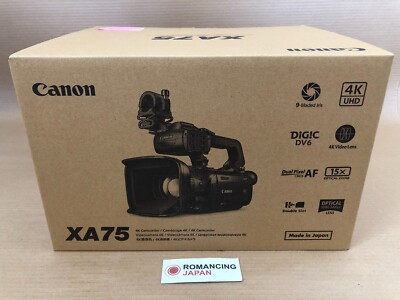 Canon XA75 Open-Box From Japan