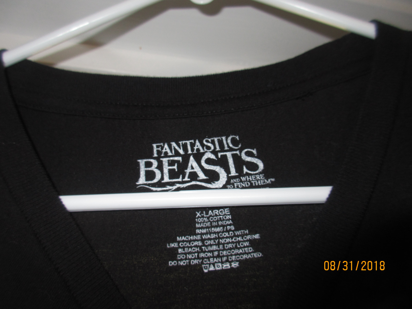 FANTASTIC BEASTS (HARRY POTTER) T-SHIRT - MEN'S X-LG