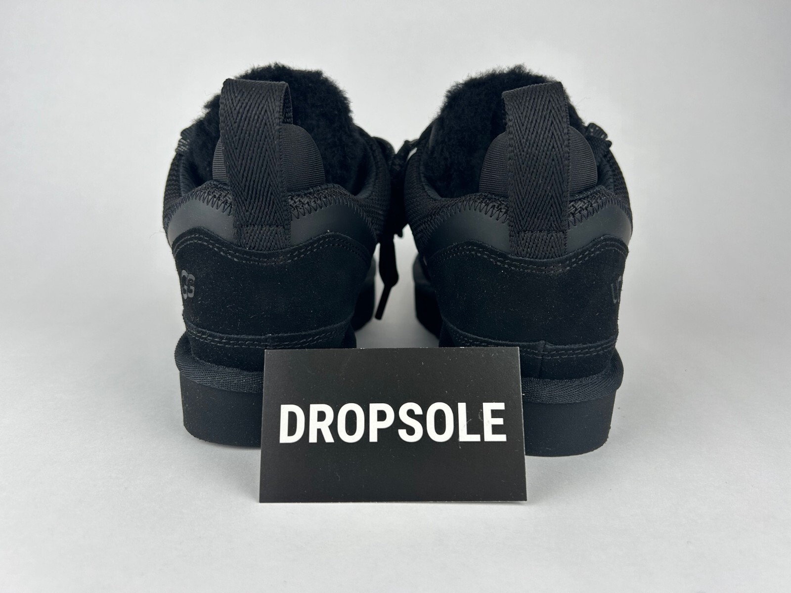 UGG WOMEN'S UGG LOWMEL SNEAKER BOOT | SIZE 6 W | BLACK | 1144032-BLK