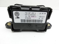 Audi A3 8P 08-13 Beschleunigungssensor ESP Sensor Audi A3 8P 08-13 13.05.2008 7H0907655A 10.1701-0366.3 gebraucht Vorschau 2