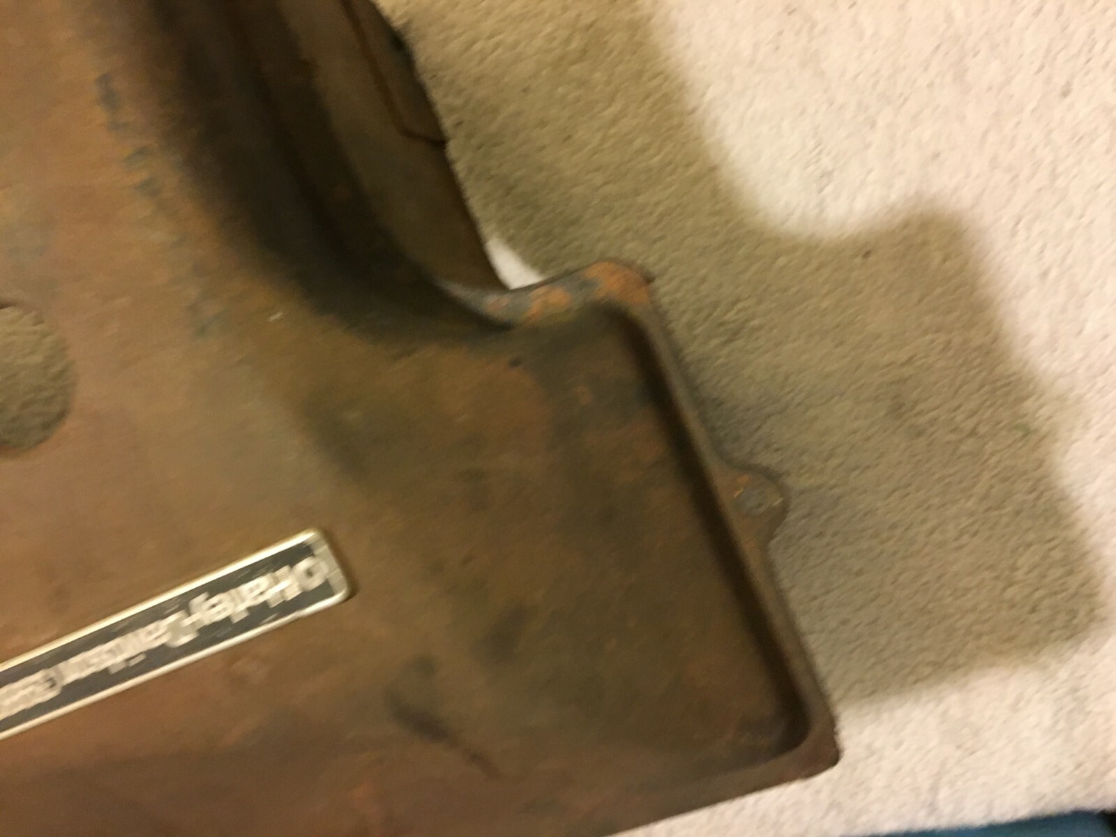 Vintage Harley Davidson Snowmobile Cylinder Cover 20015-74