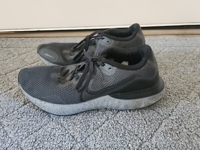 Nike Renew Run Athletic Running Shoes Sneakers Black Cool Gray Men's Size 10.5