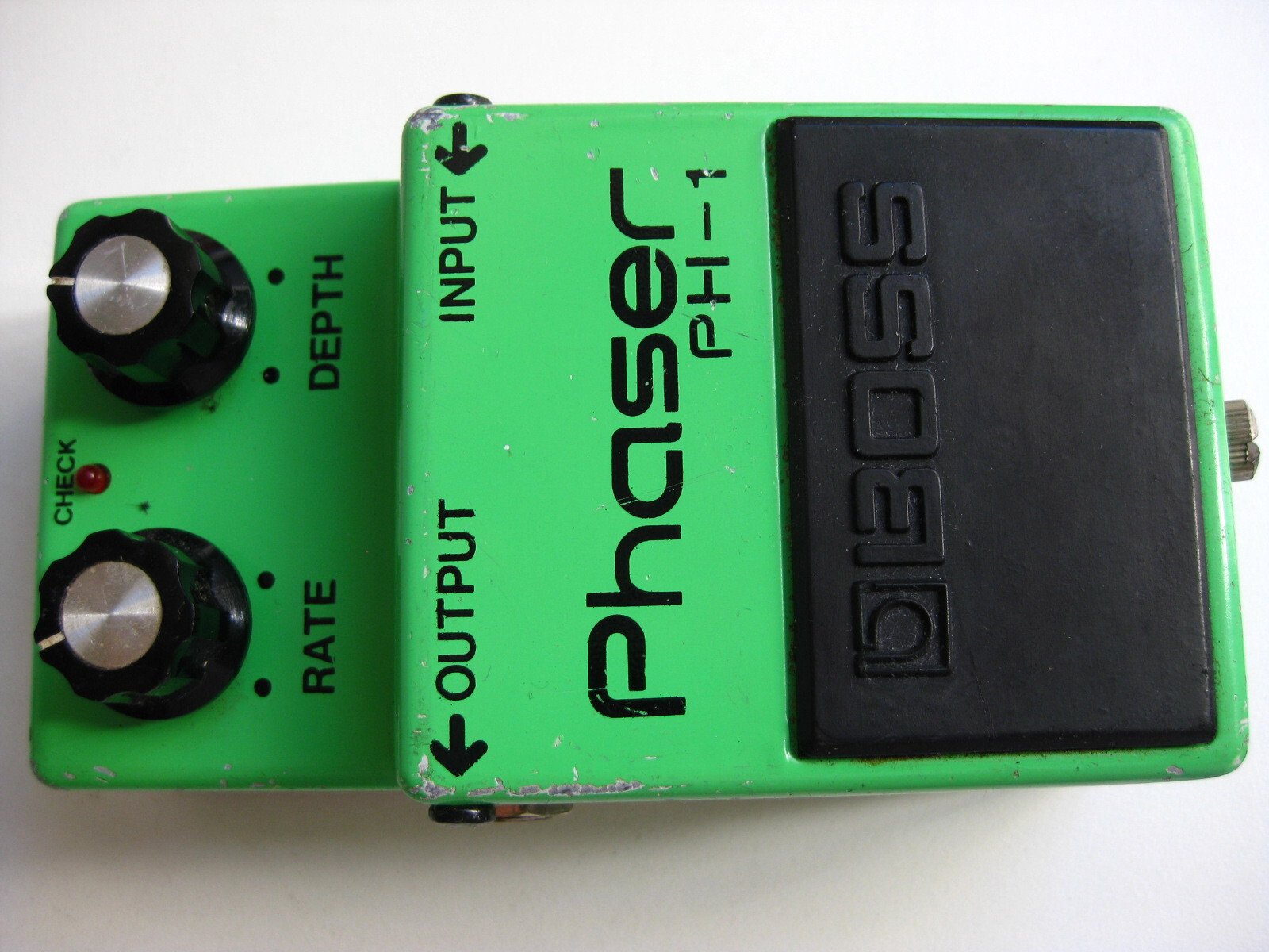 Vintage Boss PH-1 Phaser Guitar Effect Pedal Silver Screw
