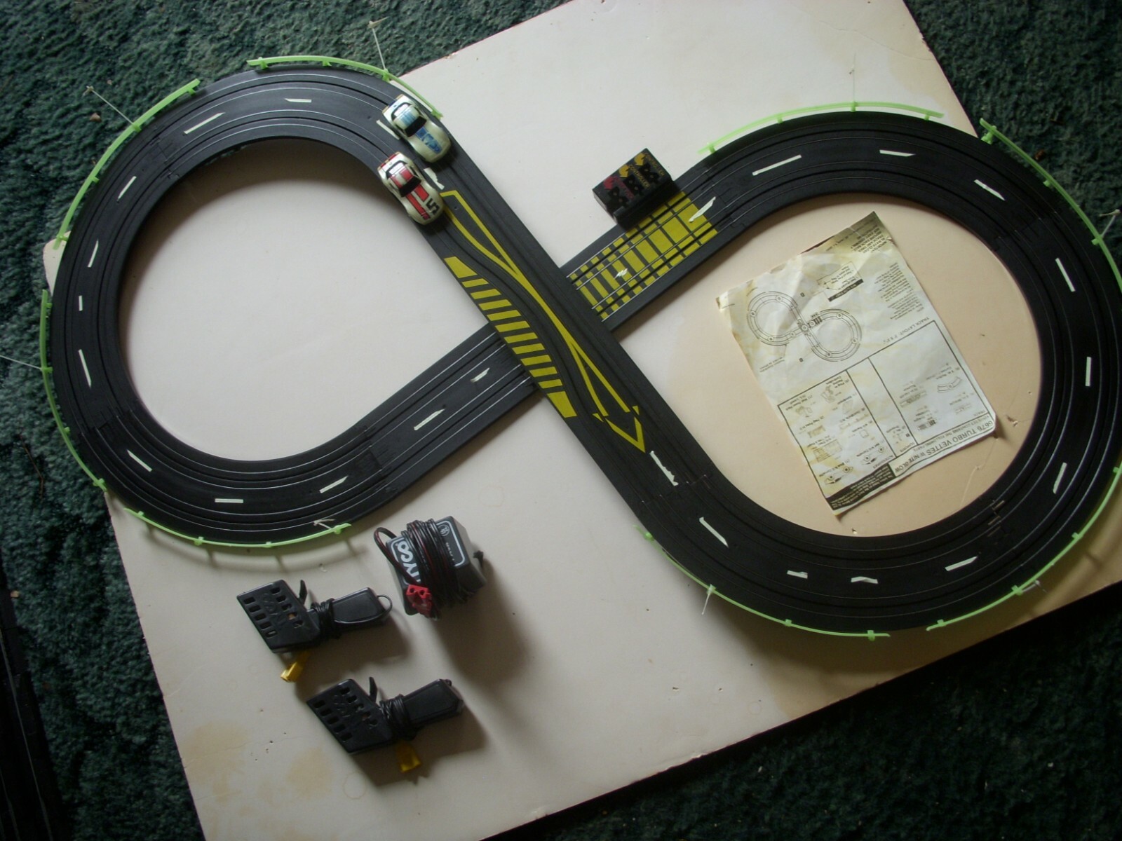 TYCO CORVETTE TURBO RACING SET