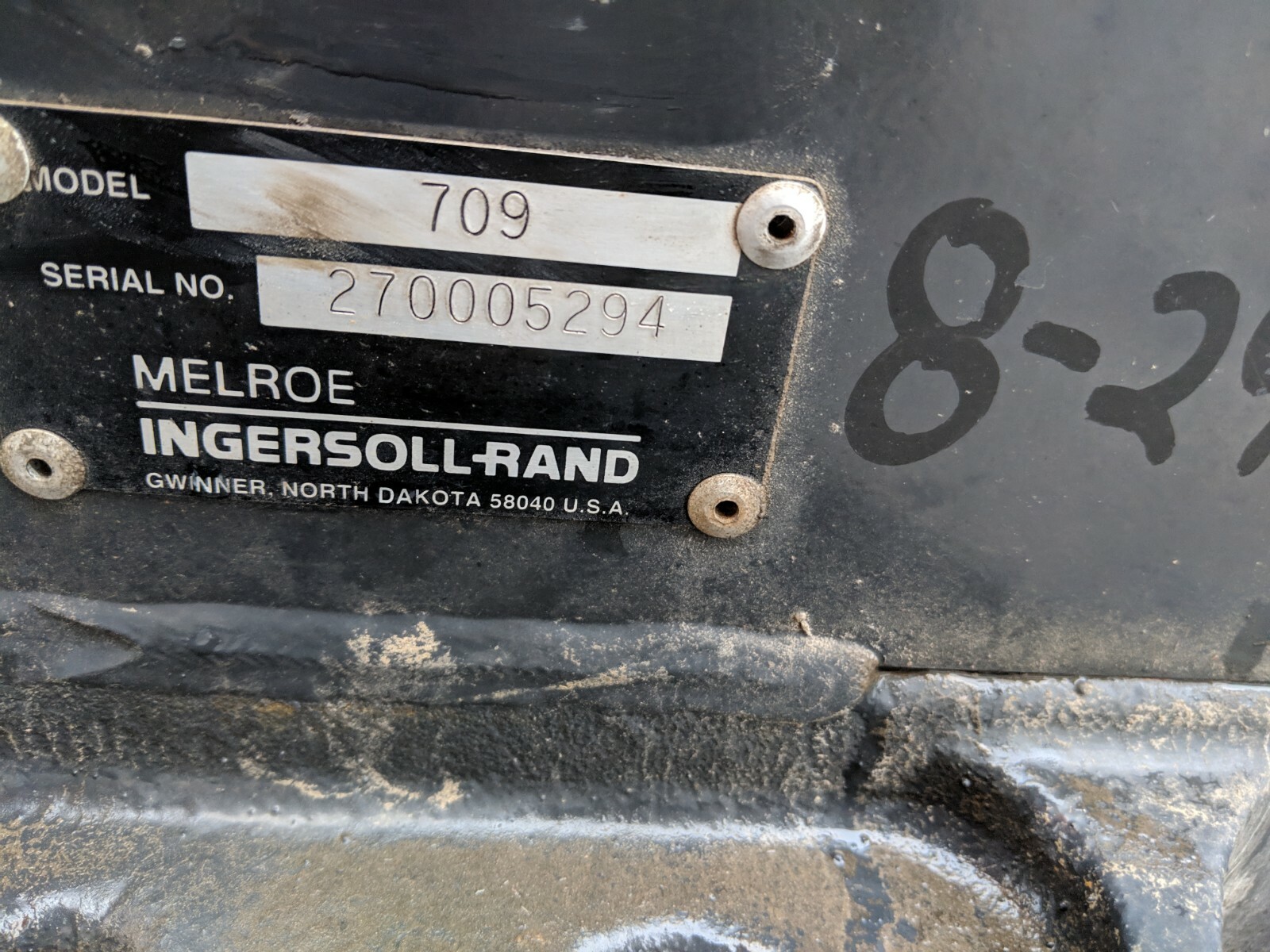 709 Bobcat Back Hoe Attachment