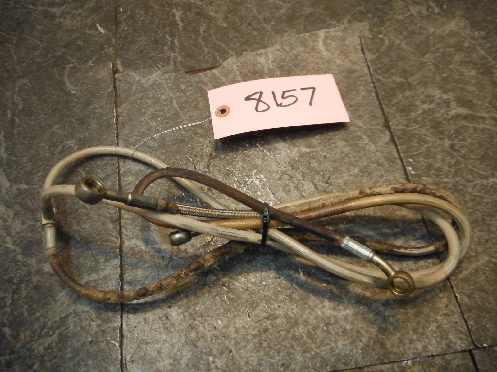 2008 Polaris Outlaw 525 IRS Front Brake Lines 1911003 8157