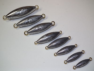 Saltwater Trolling Sinker mold 1/2,3/4,1,1.5,2,2.5,3,5oz CNC Aluminum Trol