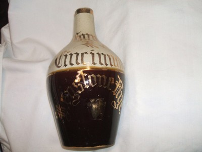 PRE-PRO PROHIBITION WHISKEY ELIAS HYMAN STONEWARE BOTTLE JUG 1898-1914