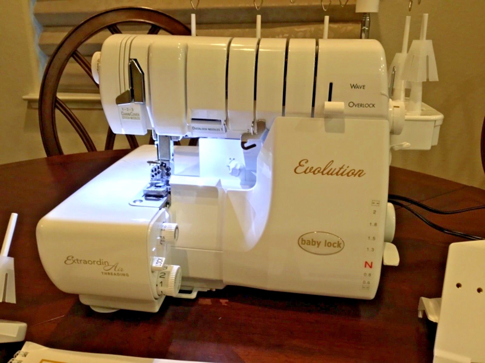 Babylock Evolution Serger/Coverhem Machine in Pristine Condition!