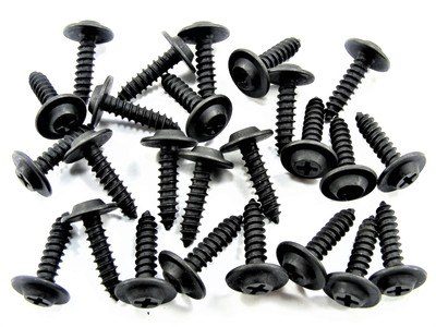 Mercedes Interior Screws- #10 x 3/4'' Long Flat Top- 1/2'' Head- 25 screws- #205