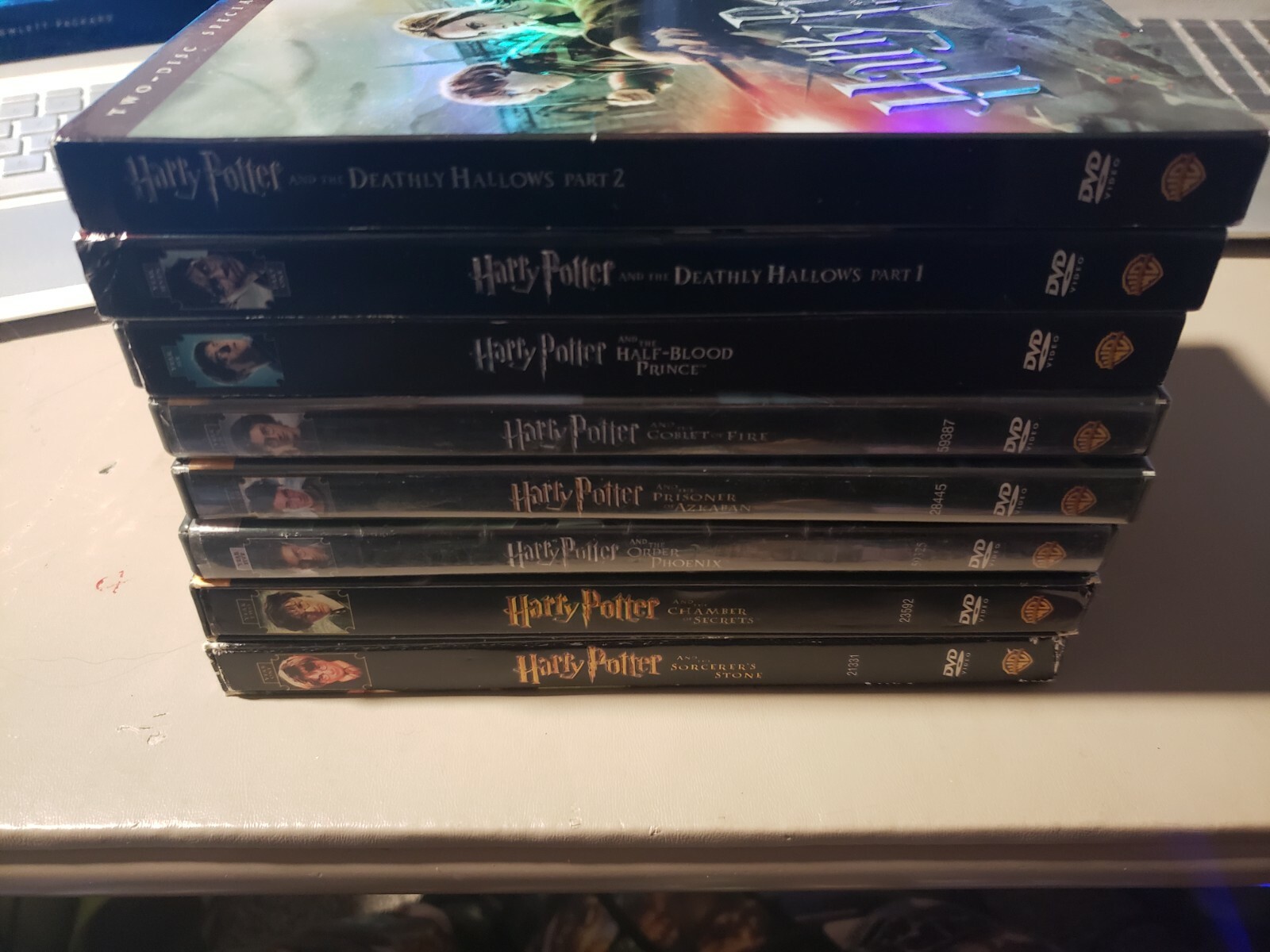 Lot of 8 DVDs - All Eight Harry Potter movies | eBay