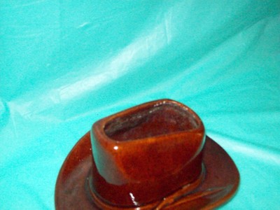 Vintage Haeger Cowboy Hat Planter