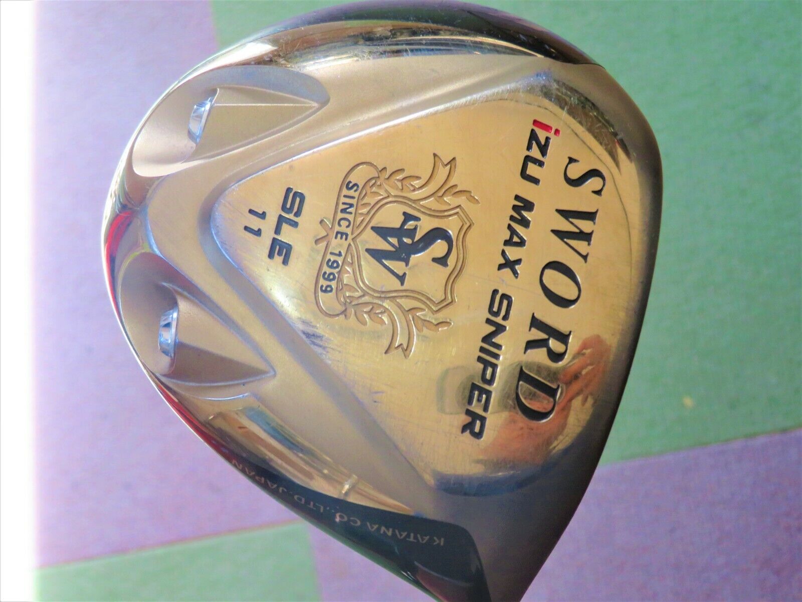 KATANA SWORD IZU MAX SNIPER Gold 1W DRIVER 11DEG SR-FLEX JP KATANA SWORD IZU MAX SNIPER Gold 1W DRIVER 11DEG SR-FLEX JP