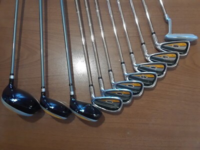 Acuity Voltage Club Set Driver 3W 5W 4-PW Putter With Bag - Good Clean Condition