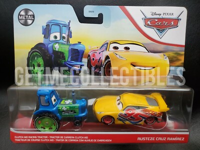 DISNEY CARS CLUTCH AID RACING TRACTOR RUSTEZE CRUZ RAMIREZ 2021 2 PACK SAVE 6%