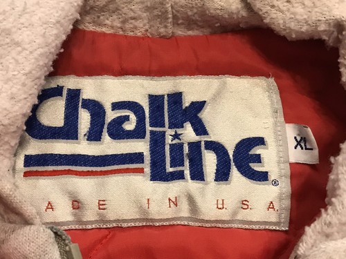 (IU) Indiana University ~Chalk Line~ Size: XL Button Up SATIN JACKET ~Hoosiers~