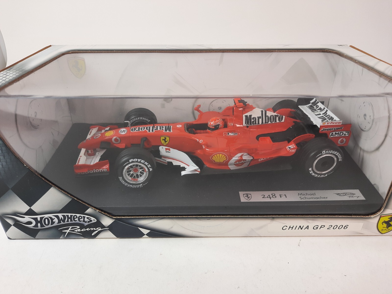 hotwheels フェラーリ248 F1 Hot Wheels Ferrari 248 F1 Michael Schumacher China GP 2006