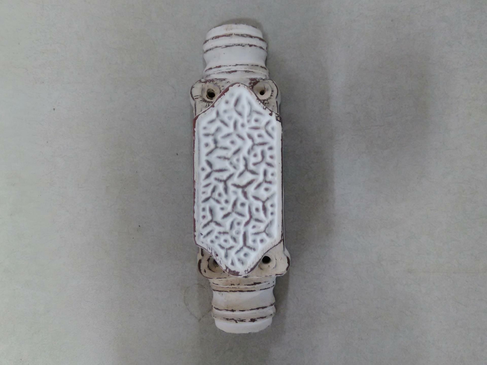 Signature Hardware 9' Window Cremone Bolt, Distressed White
