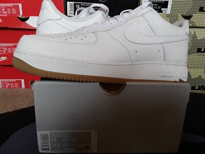 Nike Air Force 1 I Low 07 AF1 White Gum Light Brown mid high dunk sb DJ2739 100