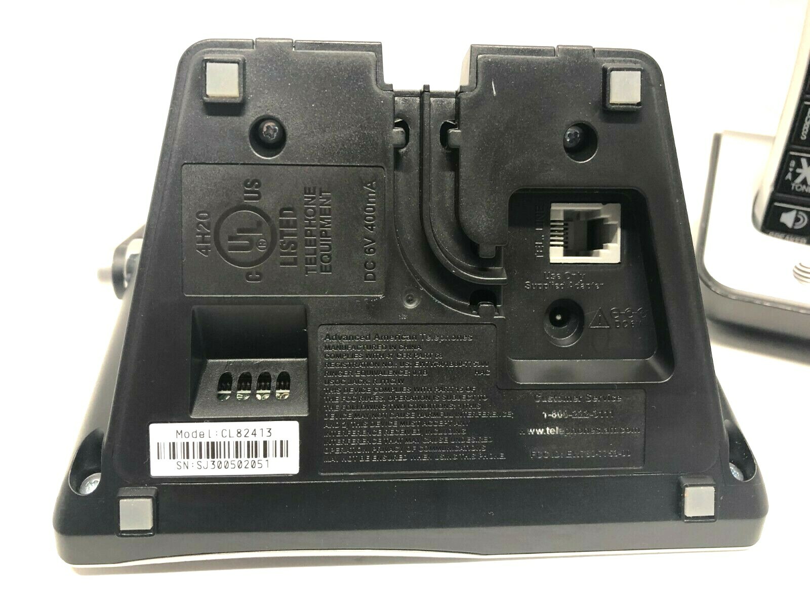 AT&T CL82413 Cordless Phone with Answering System Plus 3 Handsets