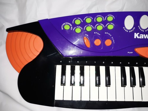 Kids Kawasaki 37 Key Musical Electronic Keyboard Digital Piano Works Great!