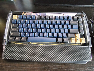 Black Diamond 75 Advanced RGB Wireless Mechanical Gaming Keyboard Carbon inlays