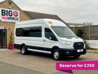 Ford TRANSIT 460 TDCI 170 L4H3 TREND ECOBLUE 17 SEAT MINIBUS HIGH ROOF DRW RWD
