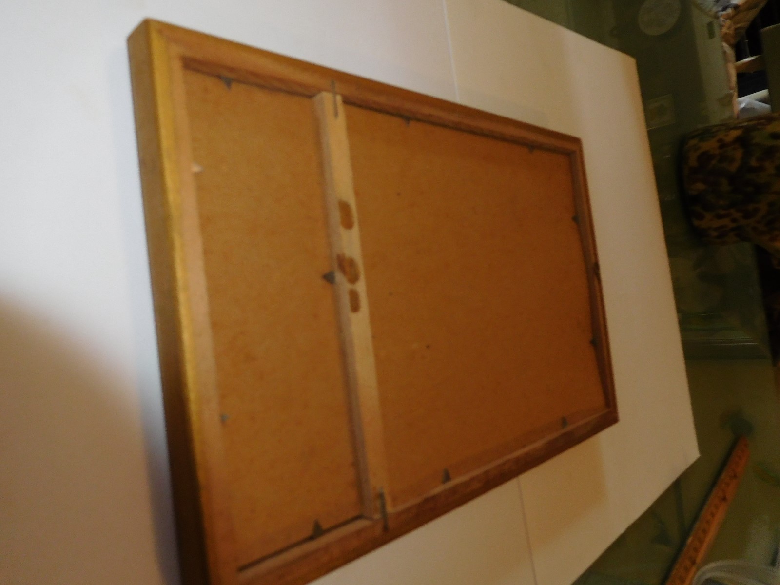 HARTLEY, IOWA--HARTLEY CREAMERY-PH 78-8.5X5.5IN-WOOD-MIRROR ADV-EX.-2 TONE FRAME