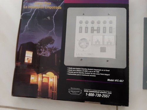 EmerGen Switch - Manual Transfer Switch Model No. 6-7501kit generator backup